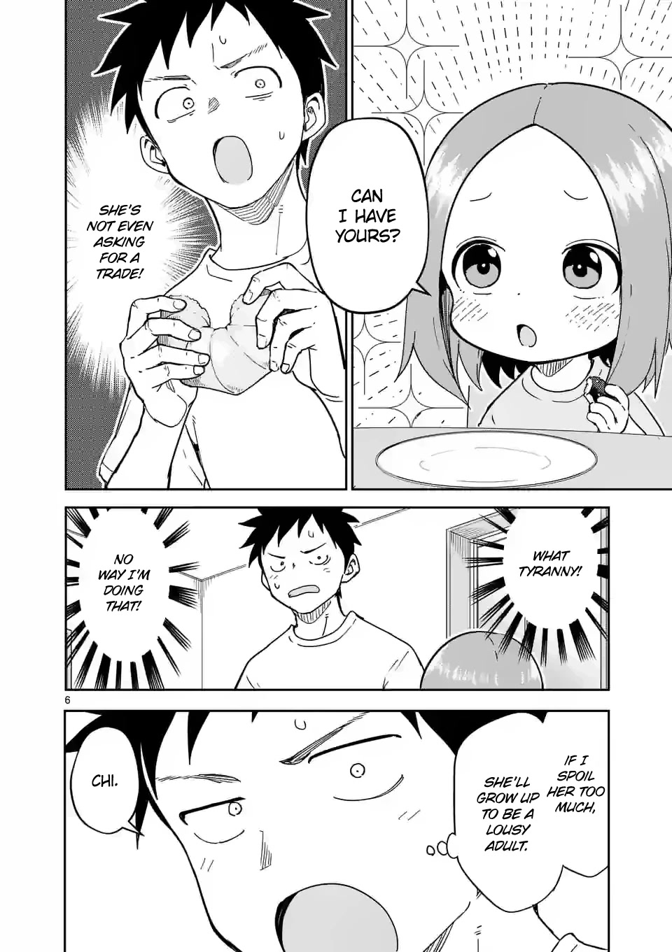 Karakai Jouzu no (Moto) Takagi-san Chapter 278 page 6 - Chapter 278