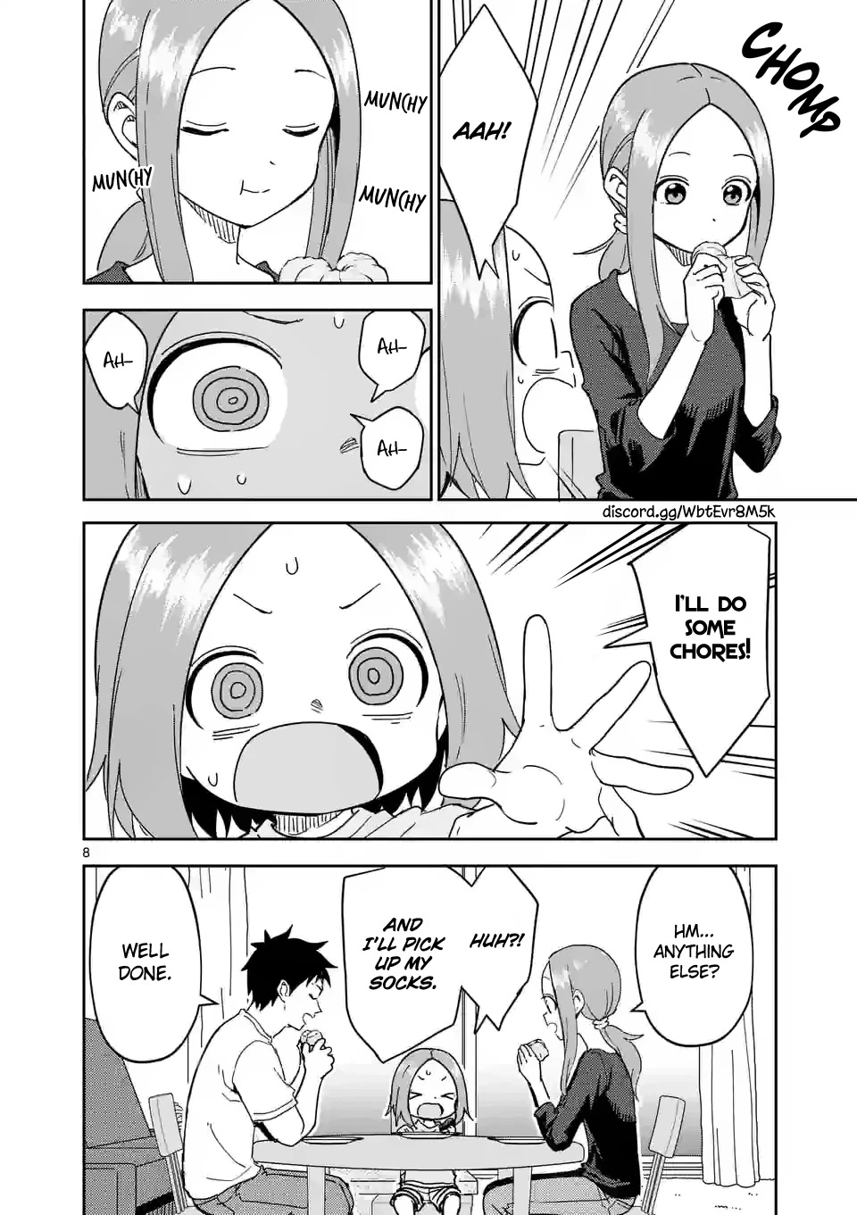 Karakai Jouzu no (Moto) Takagi-san Chapter 278 page 8 - Chapter 278