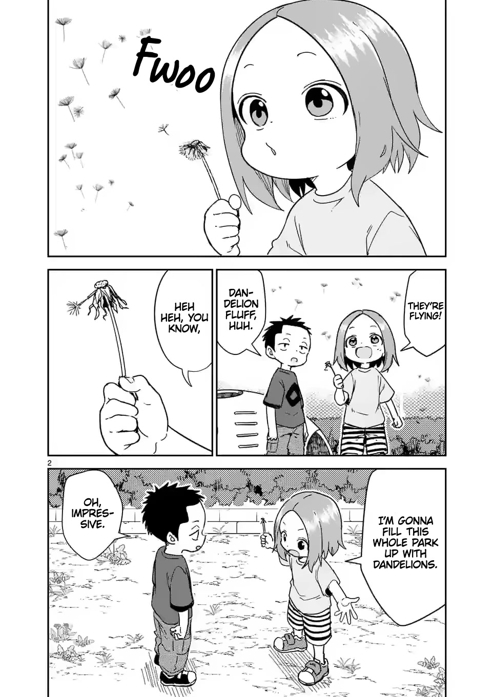 Karakai Jouzu no (Moto) Takagi-san Chapter 279 page 2 - Chapter 279