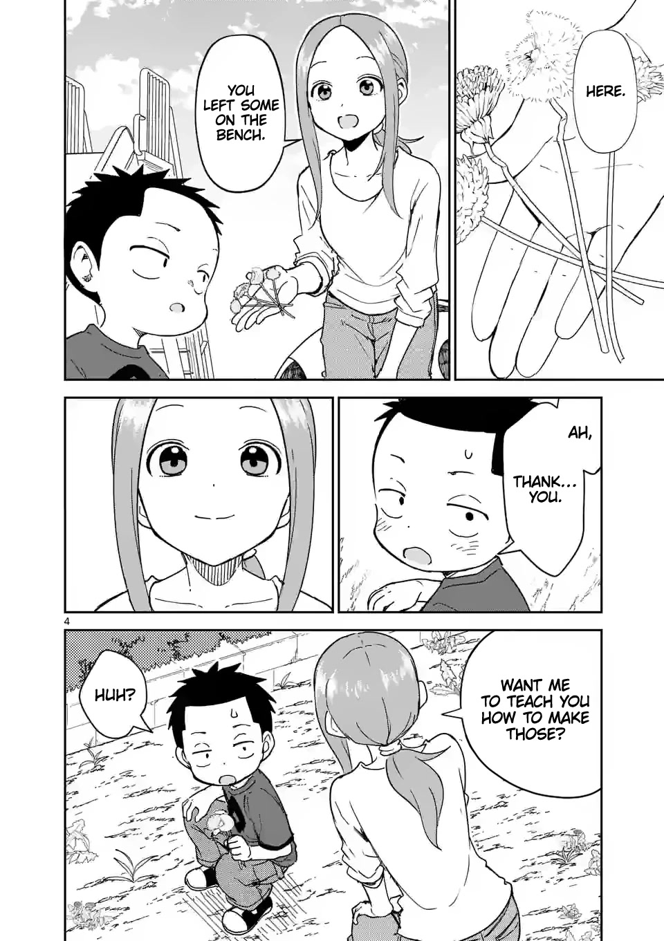 Karakai Jouzu no (Moto) Takagi-san Chapter 279 page 4 - Chapter 279