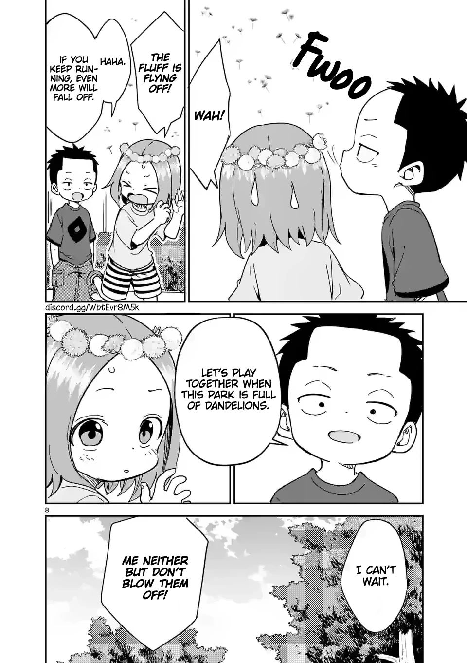 Karakai Jouzu no (Moto) Takagi-san Chapter 279 page 8 - Chapter 279
