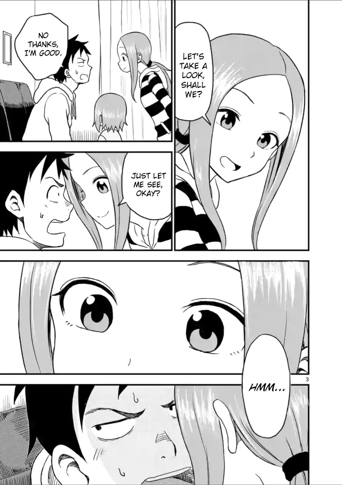 Karakai Jouzu no (Moto) Takagi-san Chapter 28 page 3 - Chapter 28