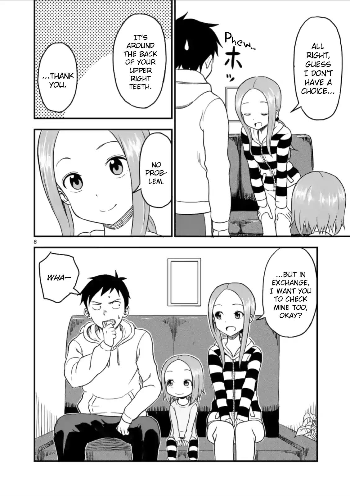 Karakai Jouzu no (Moto) Takagi-san Chapter 28 page 8 - Chapter 28