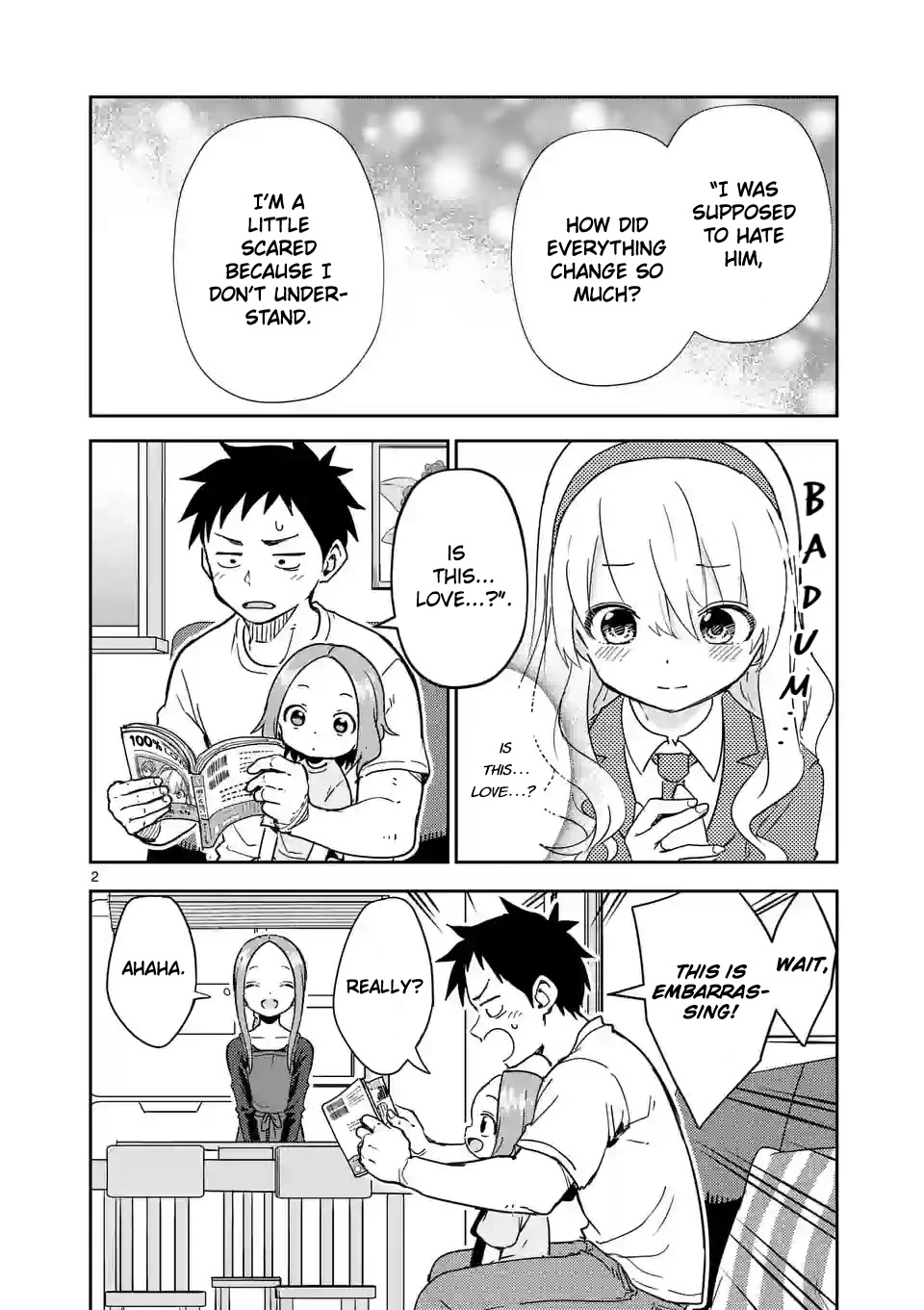 Karakai Jouzu no (Moto) Takagi-san Chapter 280 page 2 - Chapter 280