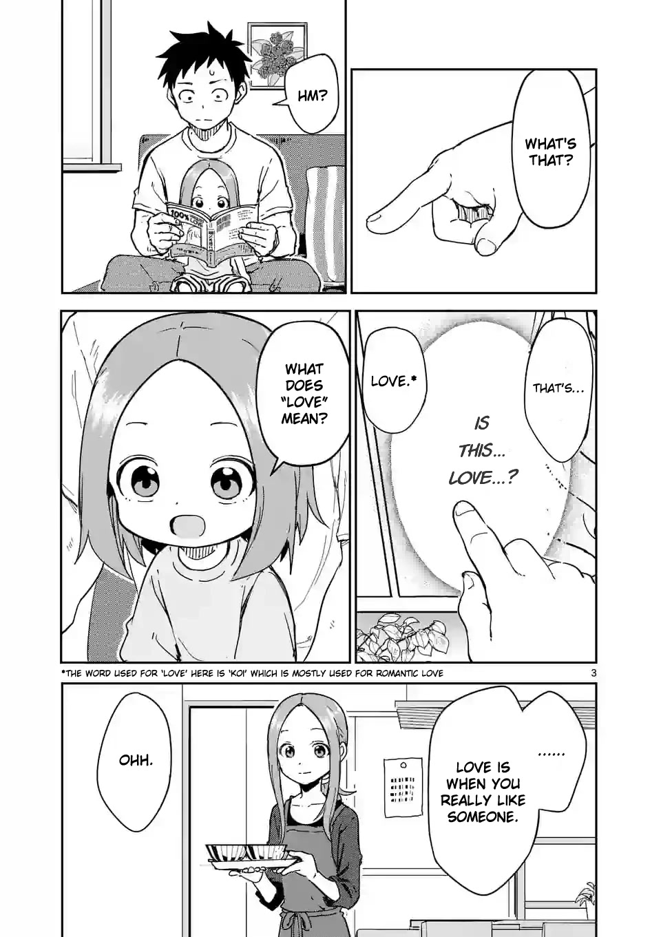 Karakai Jouzu no (Moto) Takagi-san Chapter 280 page 3 - Chapter 280