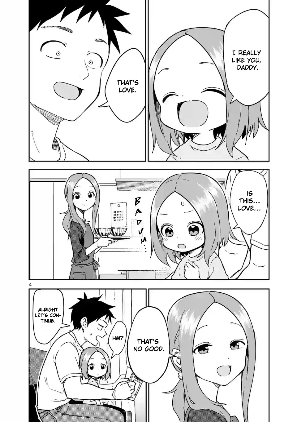 Karakai Jouzu no (Moto) Takagi-san Chapter 280 page 4 - Chapter 280