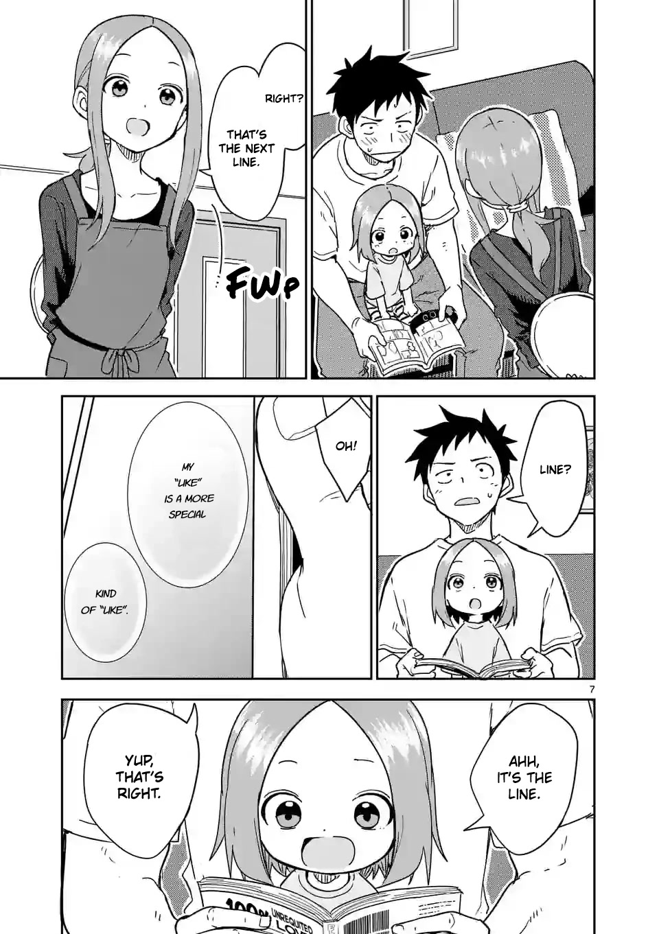 Karakai Jouzu no (Moto) Takagi-san Chapter 280 page 7 - Chapter 280