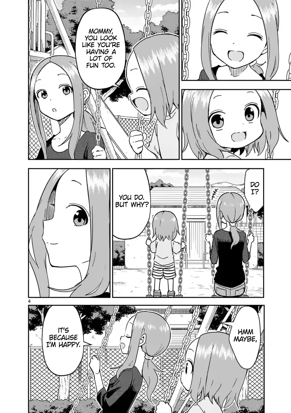 Karakai Jouzu no (Moto) Takagi-san Chapter 281 page 4 - Chapter 281