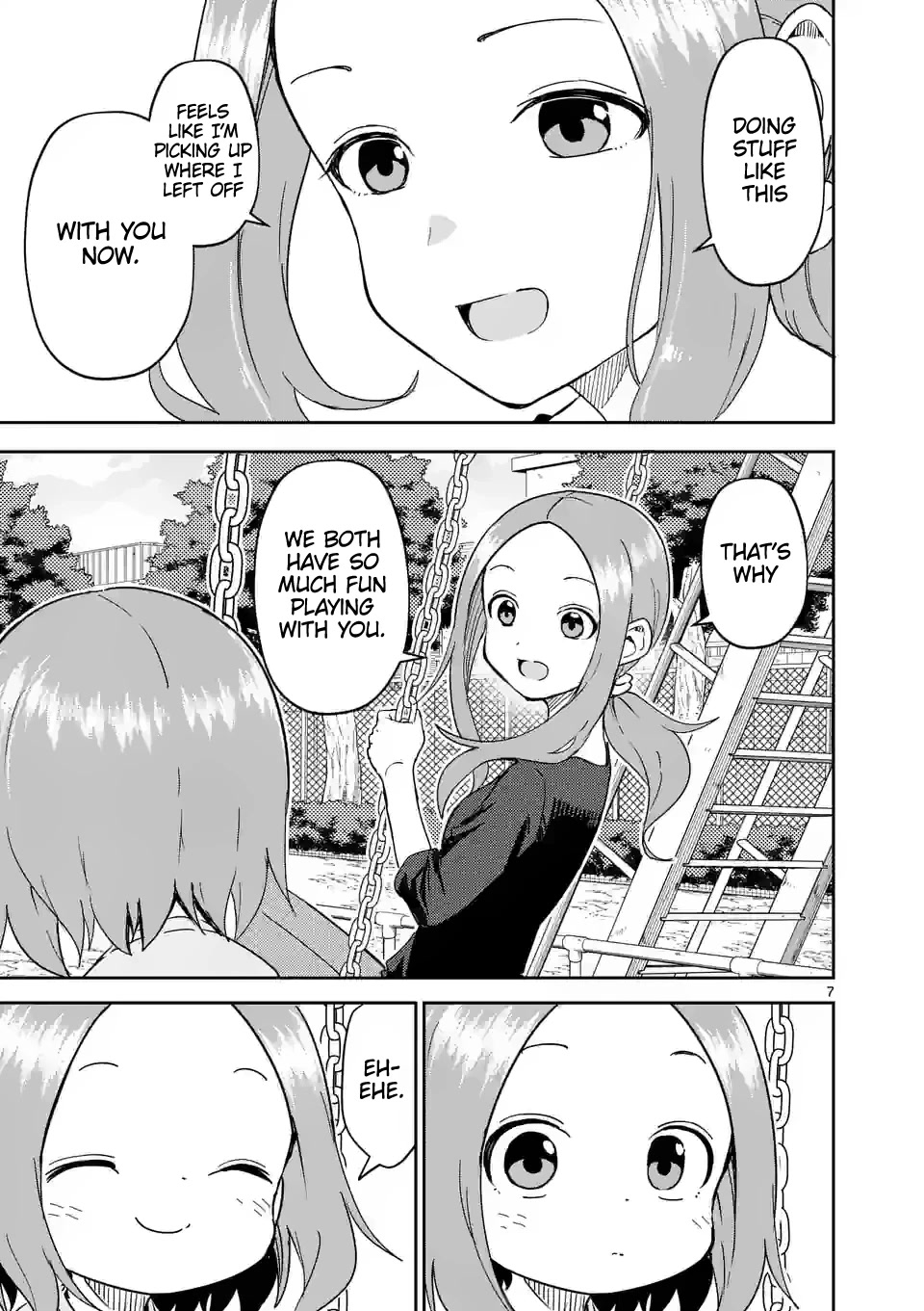 Karakai Jouzu no (Moto) Takagi-san Chapter 281 page 7 - Chapter 281
