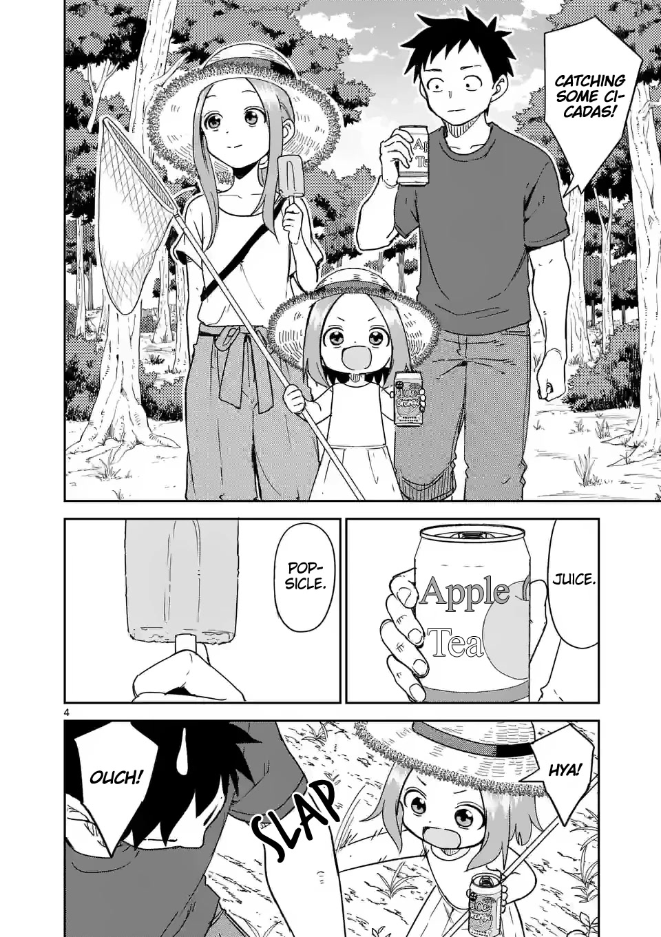 Karakai Jouzu no (Moto) Takagi-san Chapter 282 page 4 - Chapter 282
