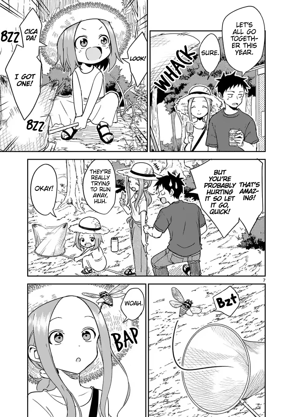 Karakai Jouzu no (Moto) Takagi-san Chapter 282 page 7 - Chapter 282