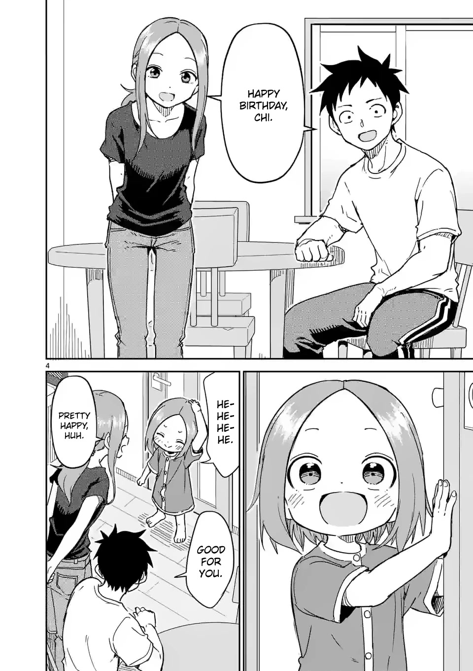 Karakai Jouzu no (Moto) Takagi-san Chapter 283 page 4 - Chapter 283