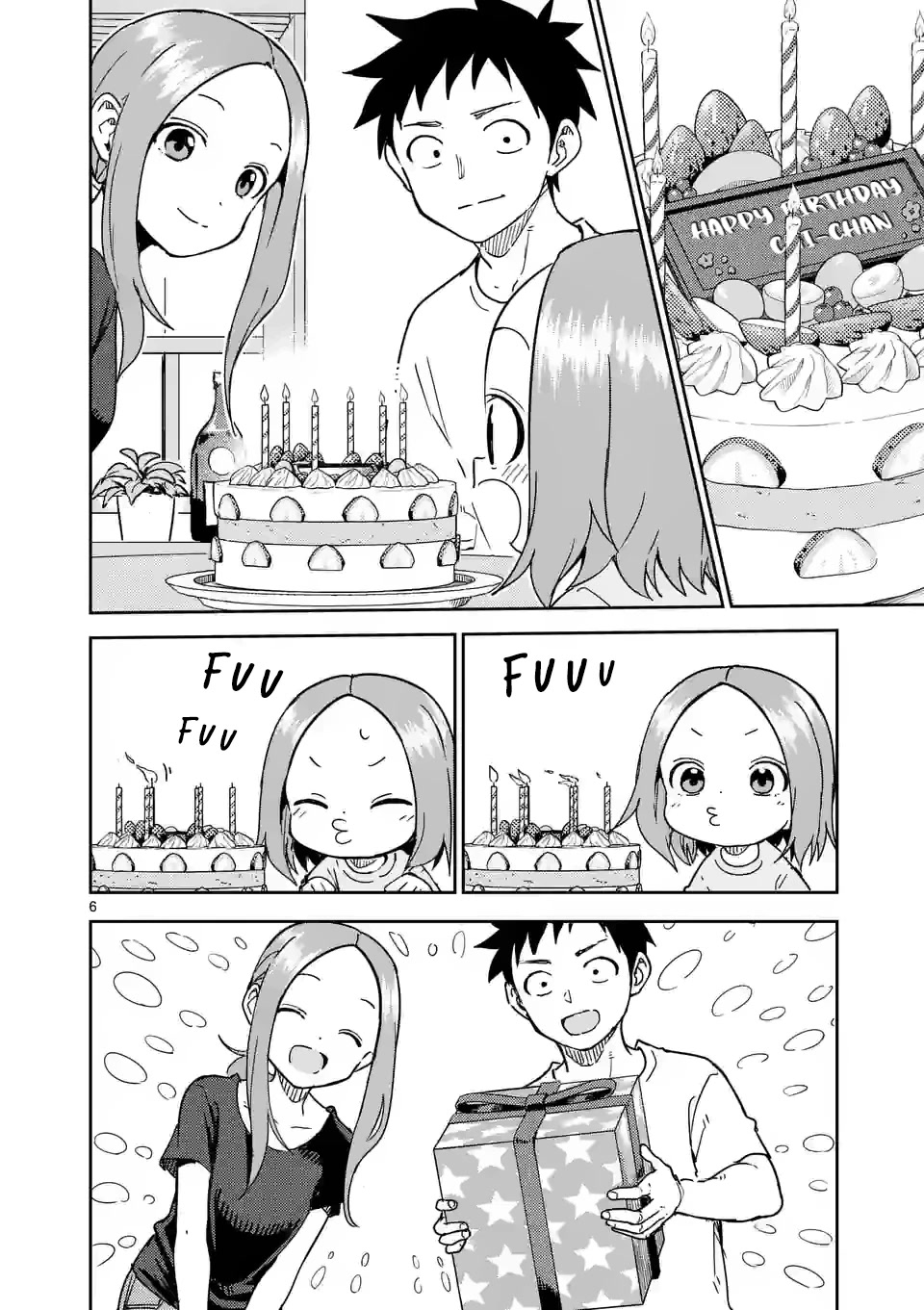 Karakai Jouzu no (Moto) Takagi-san Chapter 283 page 6 - Chapter 283