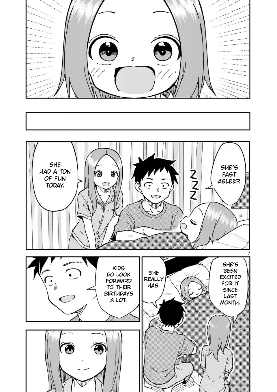 Karakai Jouzu no (Moto) Takagi-san Chapter 283 page 7 - Chapter 283