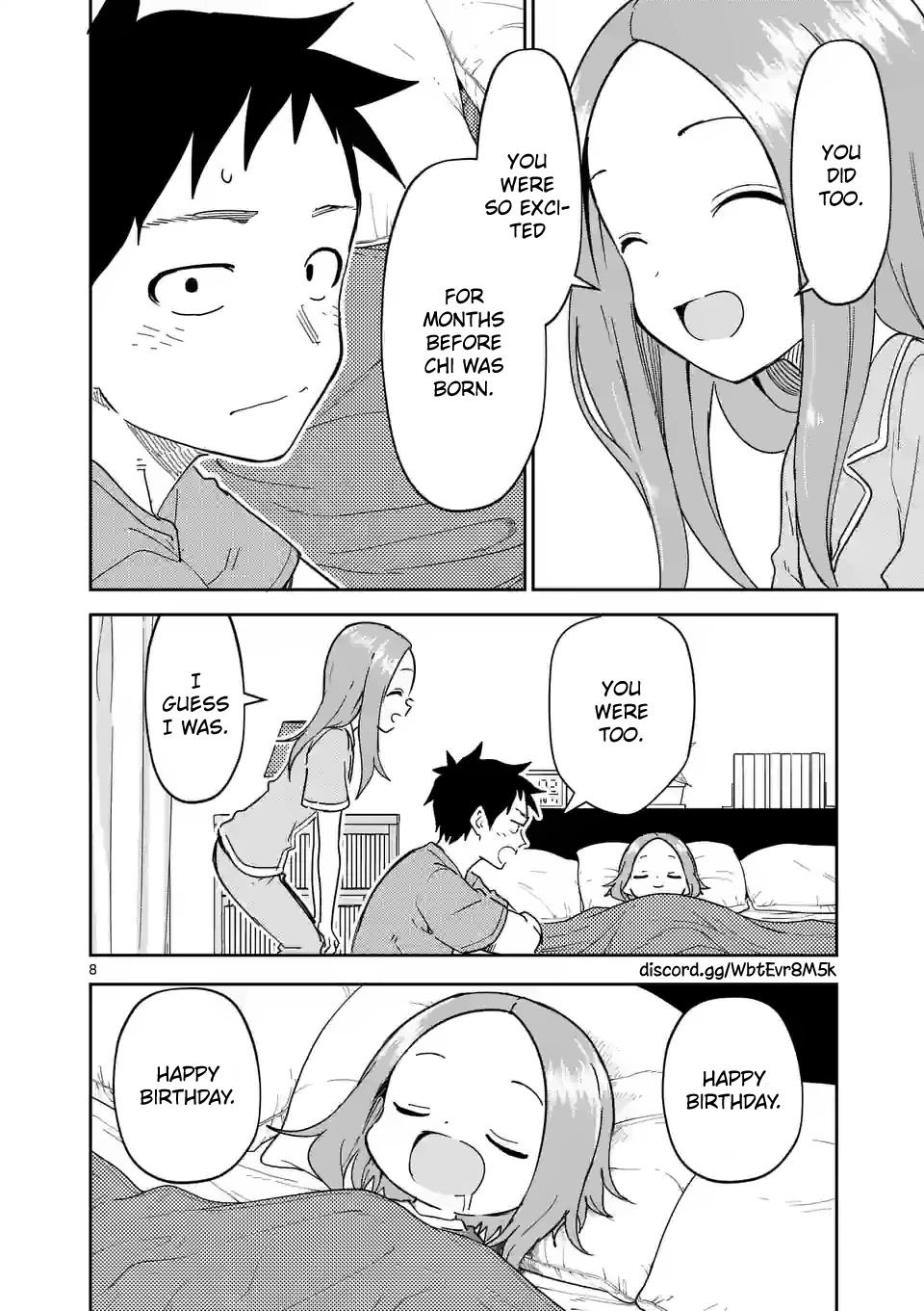 Karakai Jouzu no (Moto) Takagi-san Chapter 283 page 8 - Chapter 283