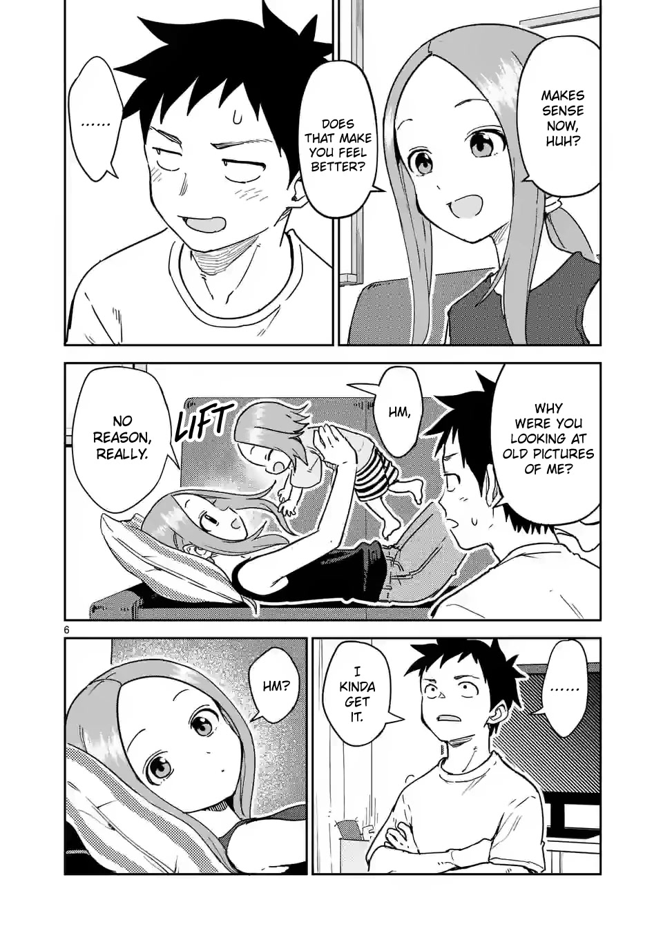Karakai Jouzu no (Moto) Takagi-san Chapter 284 page 6 - Chapter 284