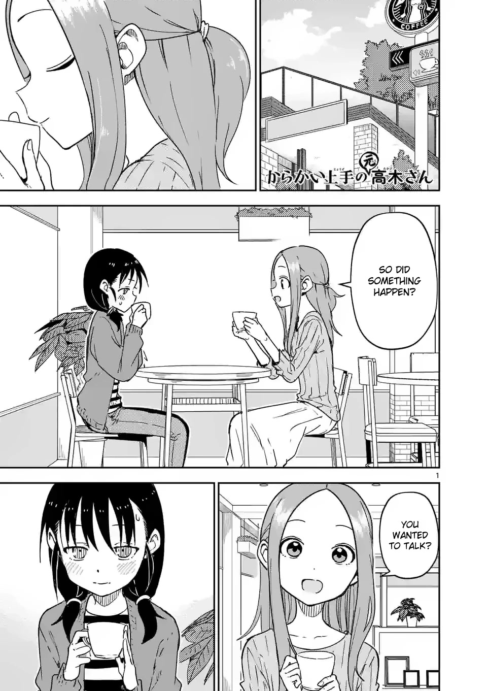 Karakai Jouzu no (Moto) Takagi-san Chapter 285 page 1 - Chapter 285