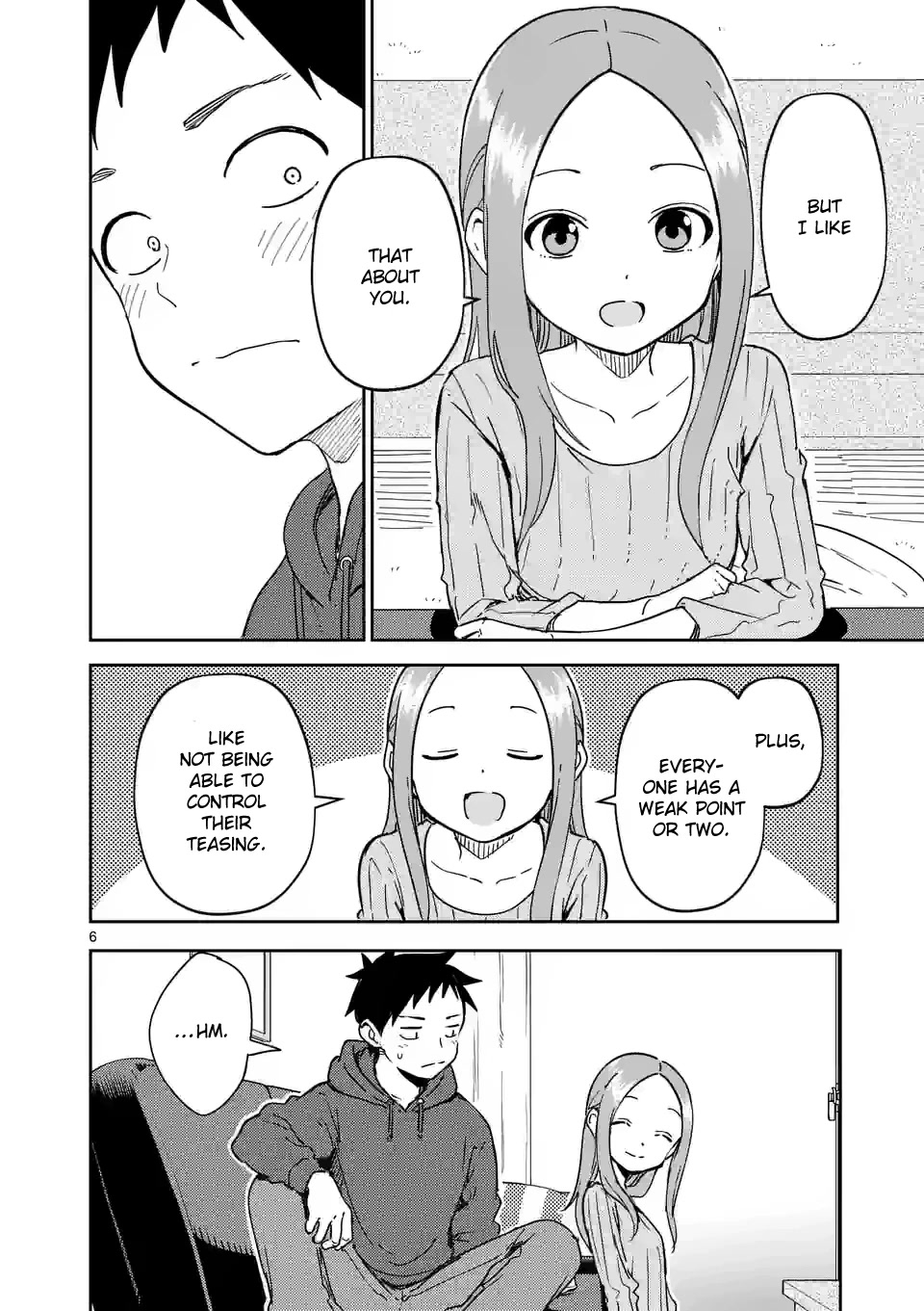Karakai Jouzu no (Moto) Takagi-san Chapter 285 page 6 - Chapter 285