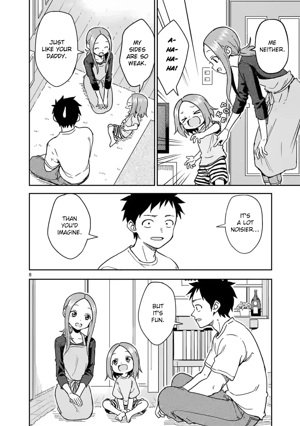 Karakai Jouzu no (Moto) Takagi-san Chapter 285 page 8 - Chapter 285