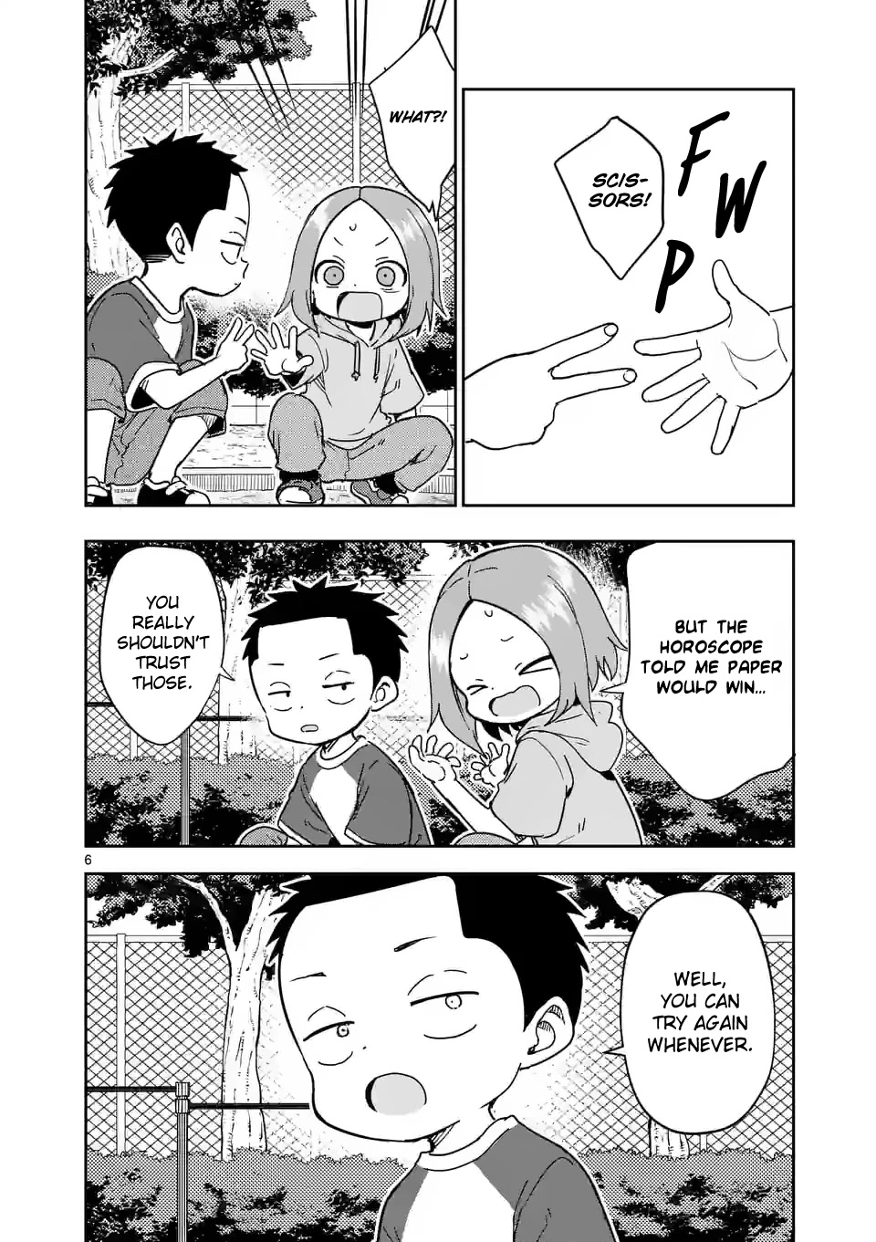 Karakai Jouzu no (Moto) Takagi-san Chapter 286 page 6 - Chapter 286