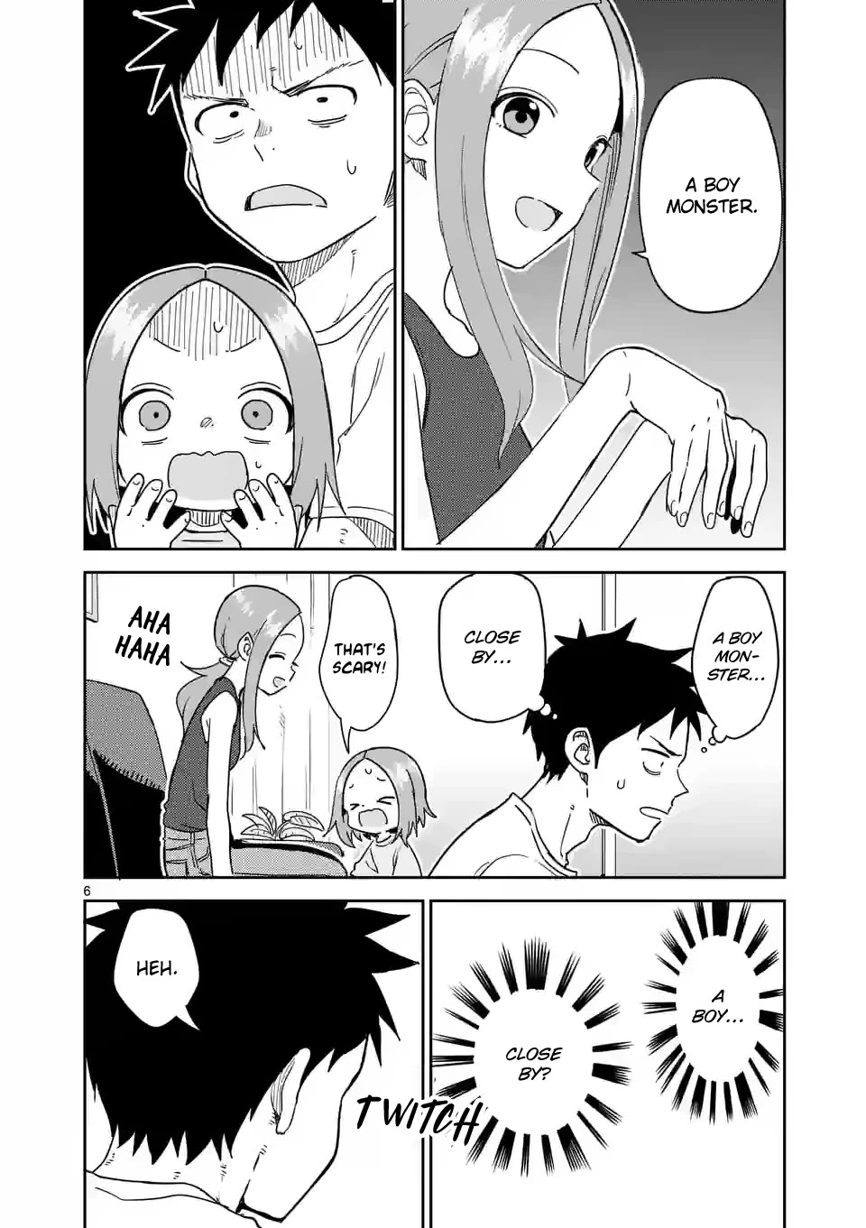Karakai Jouzu no (Moto) Takagi-san Chapter 287 page 6 - Chapter 287