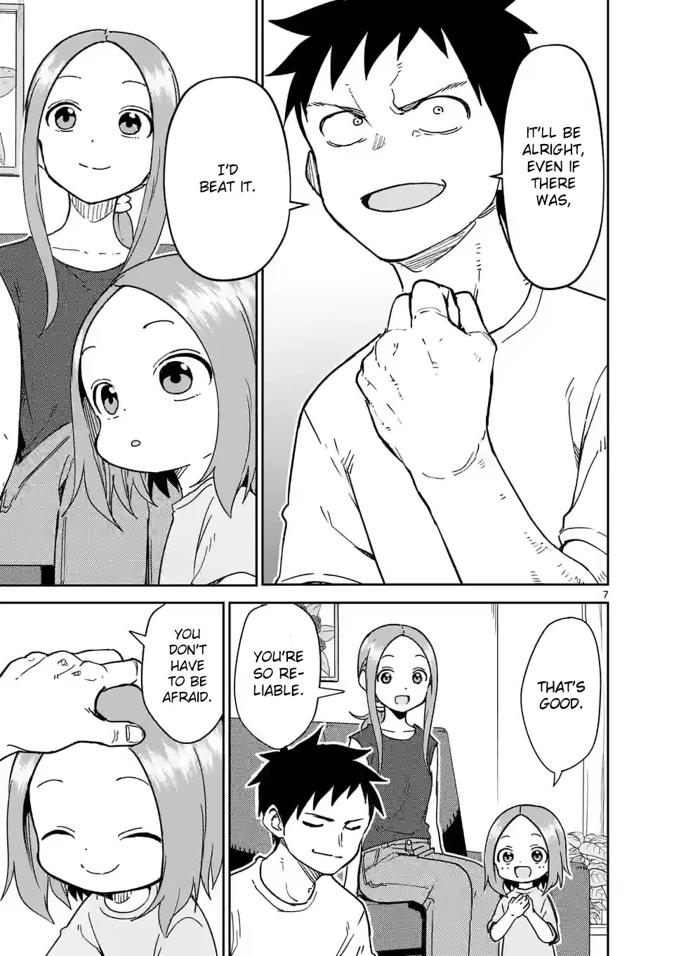 Karakai Jouzu no (Moto) Takagi-san Chapter 287 page 7 - Chapter 287