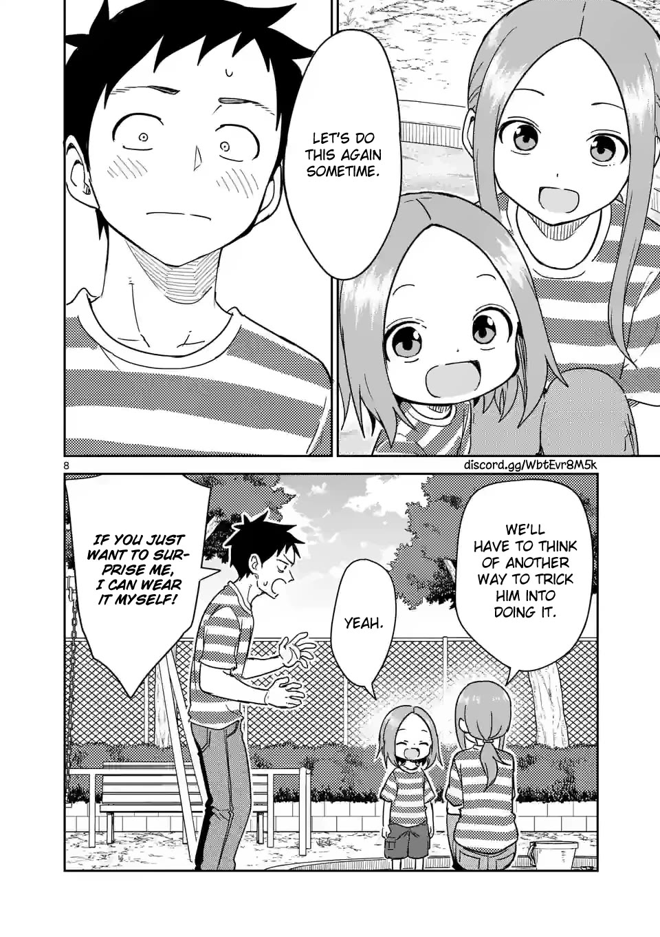 Karakai Jouzu no (Moto) Takagi-san Chapter 289 page 8 - Chapter 289