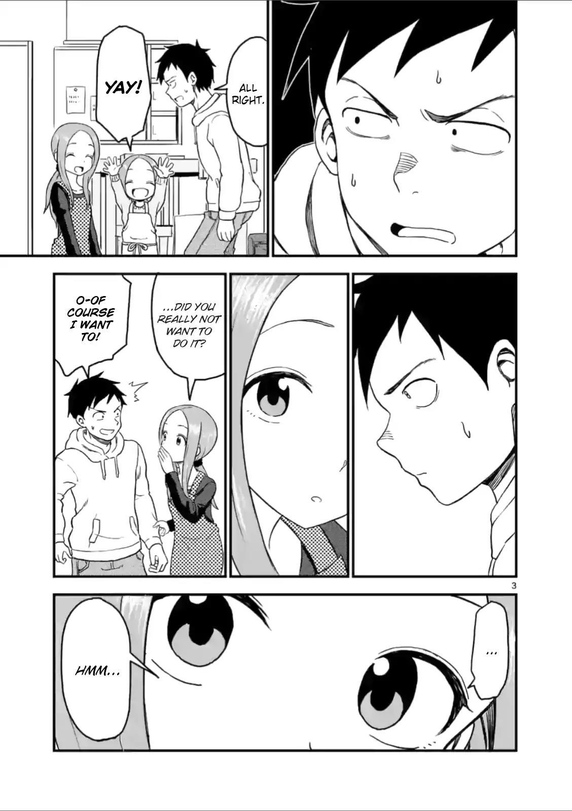 Karakai Jouzu no (Moto) Takagi-san Chapter 29 page 3 - Chapter 29
