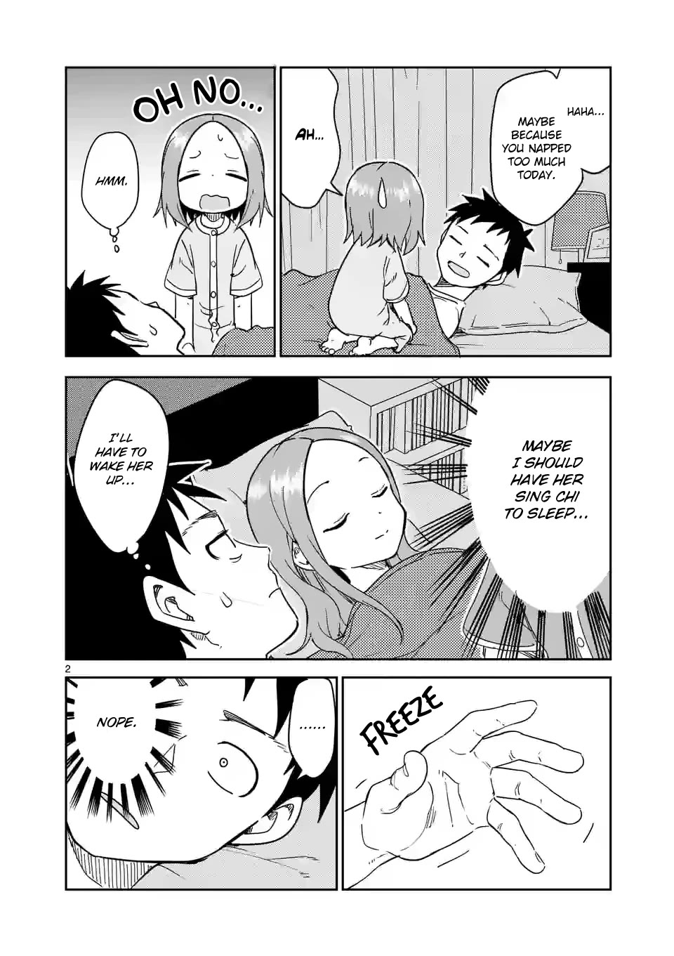 Karakai Jouzu no (Moto) Takagi-san Chapter 290 page 2 - Chapter 290