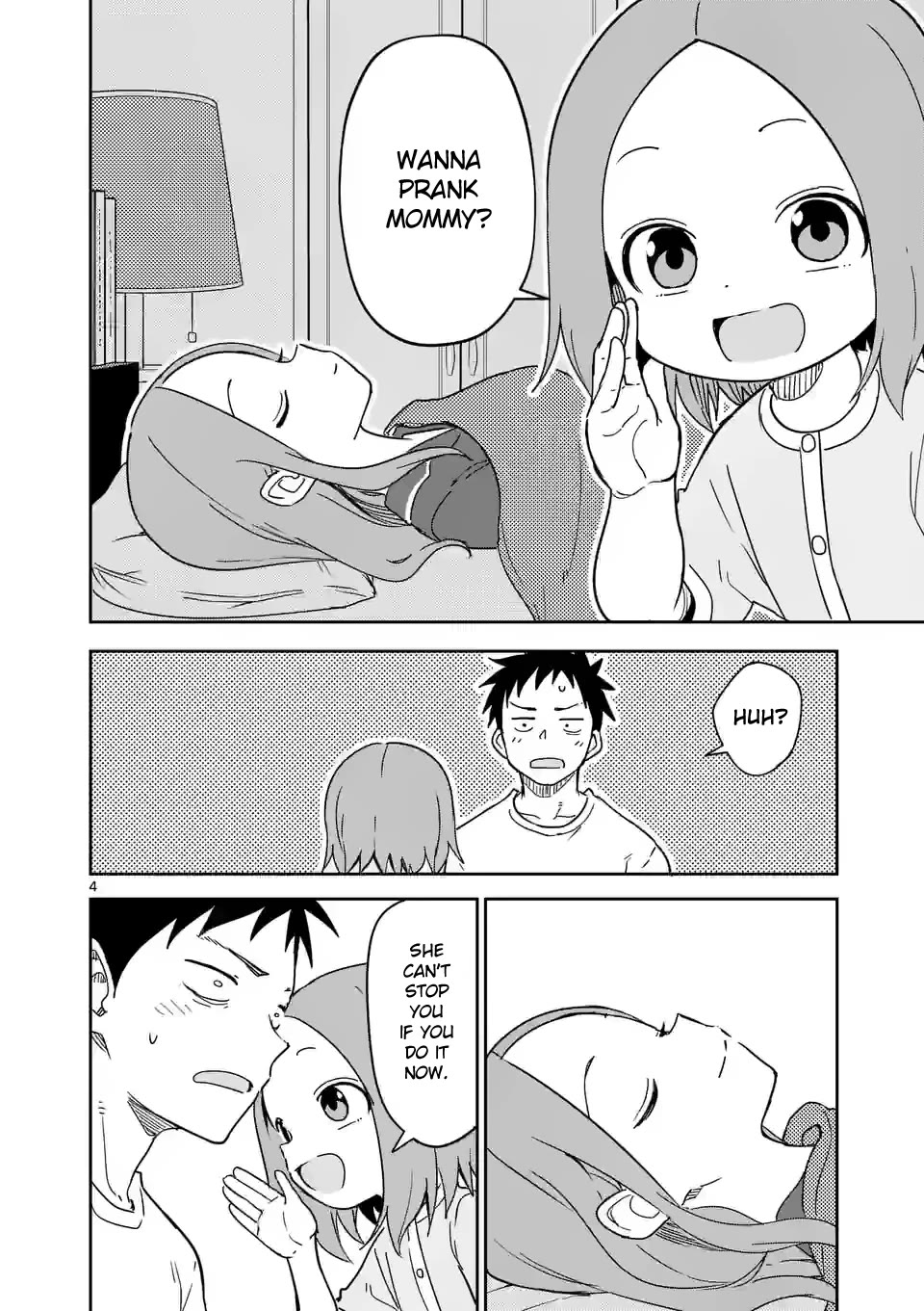 Karakai Jouzu no (Moto) Takagi-san Chapter 290 page 4 - Chapter 290