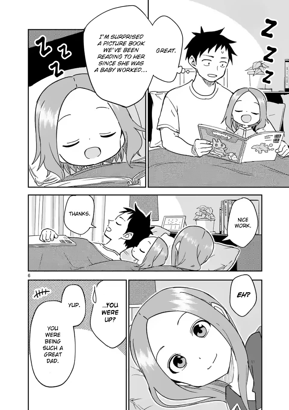 Karakai Jouzu no (Moto) Takagi-san Chapter 290 page 6 - Chapter 290