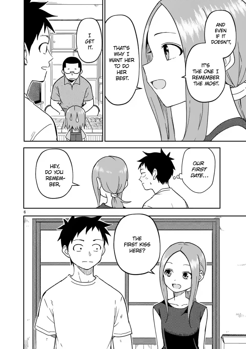 Karakai Jouzu no (Moto) Takagi-san Chapter 291 page 6 - Chapter 291
