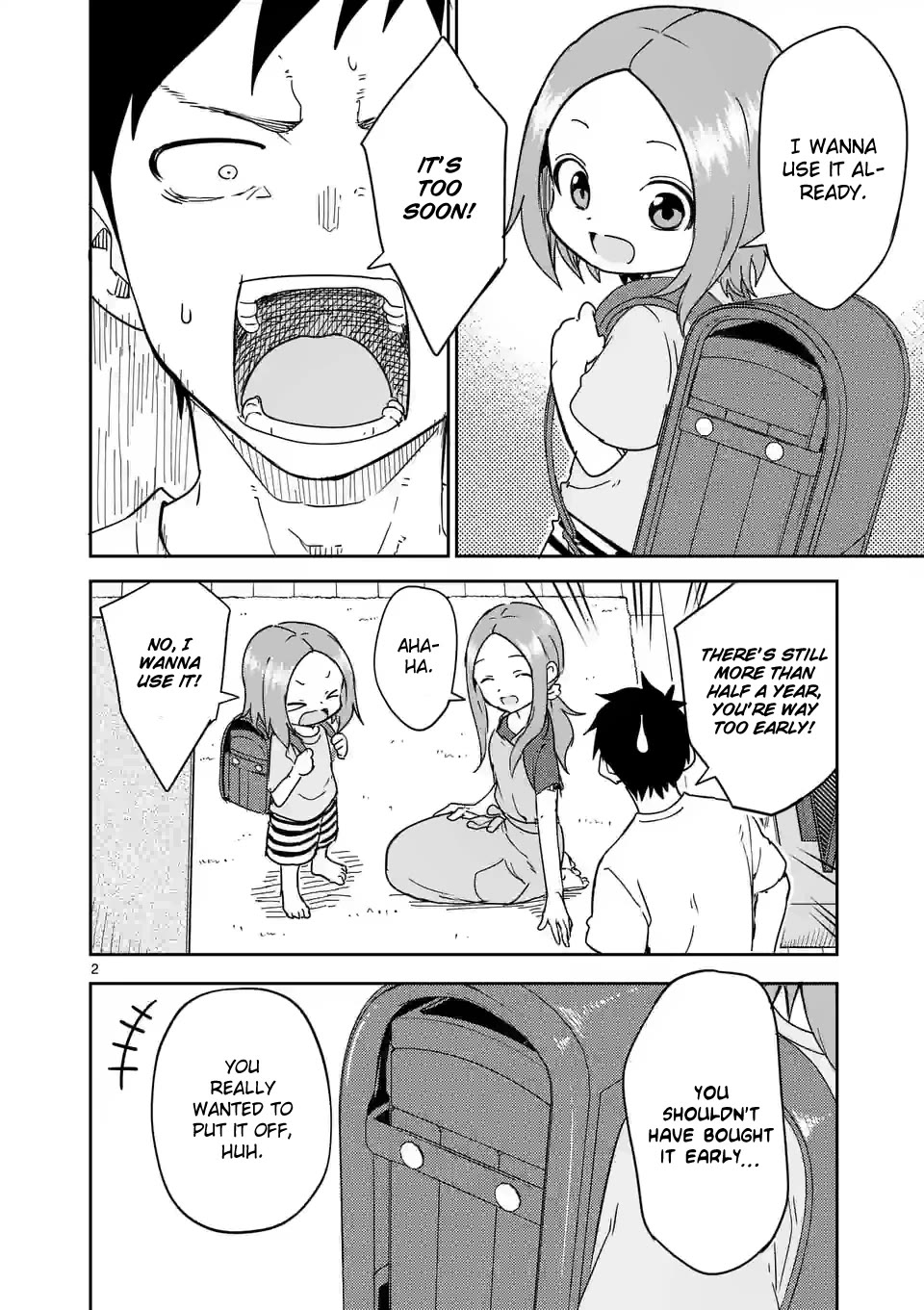Karakai Jouzu no (Moto) Takagi-san Chapter 292 page 2 - Chapter 292