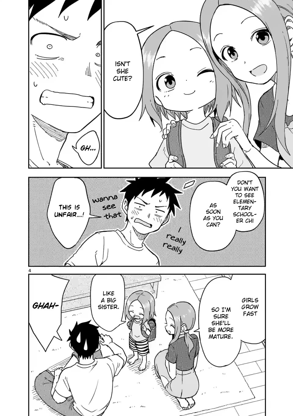 Karakai Jouzu no (Moto) Takagi-san Chapter 292 page 4 - Chapter 292