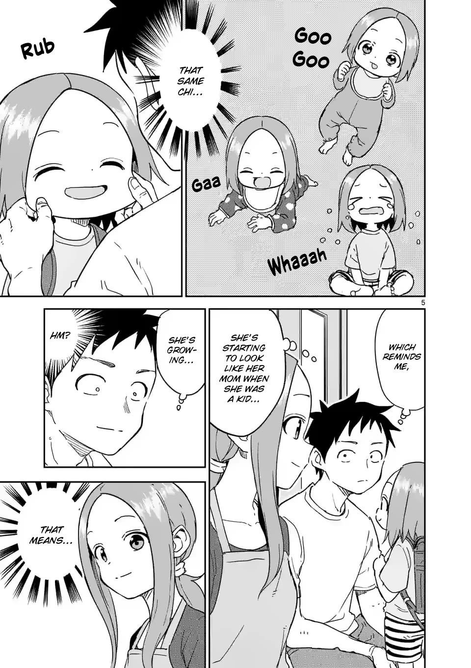 Karakai Jouzu no (Moto) Takagi-san Chapter 292 page 5 - Chapter 292