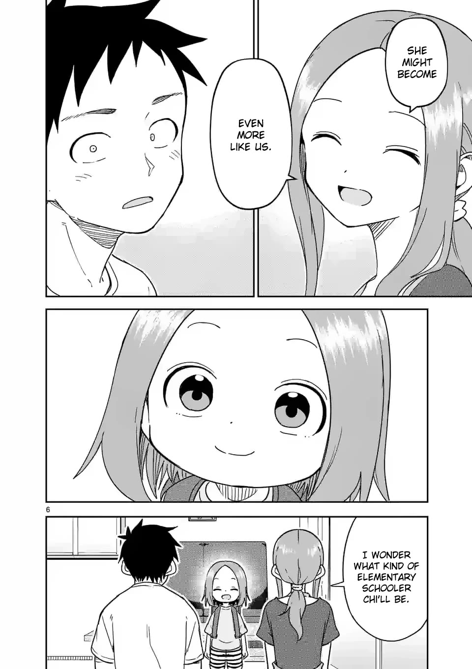 Karakai Jouzu no (Moto) Takagi-san Chapter 292 page 6 - Chapter 292