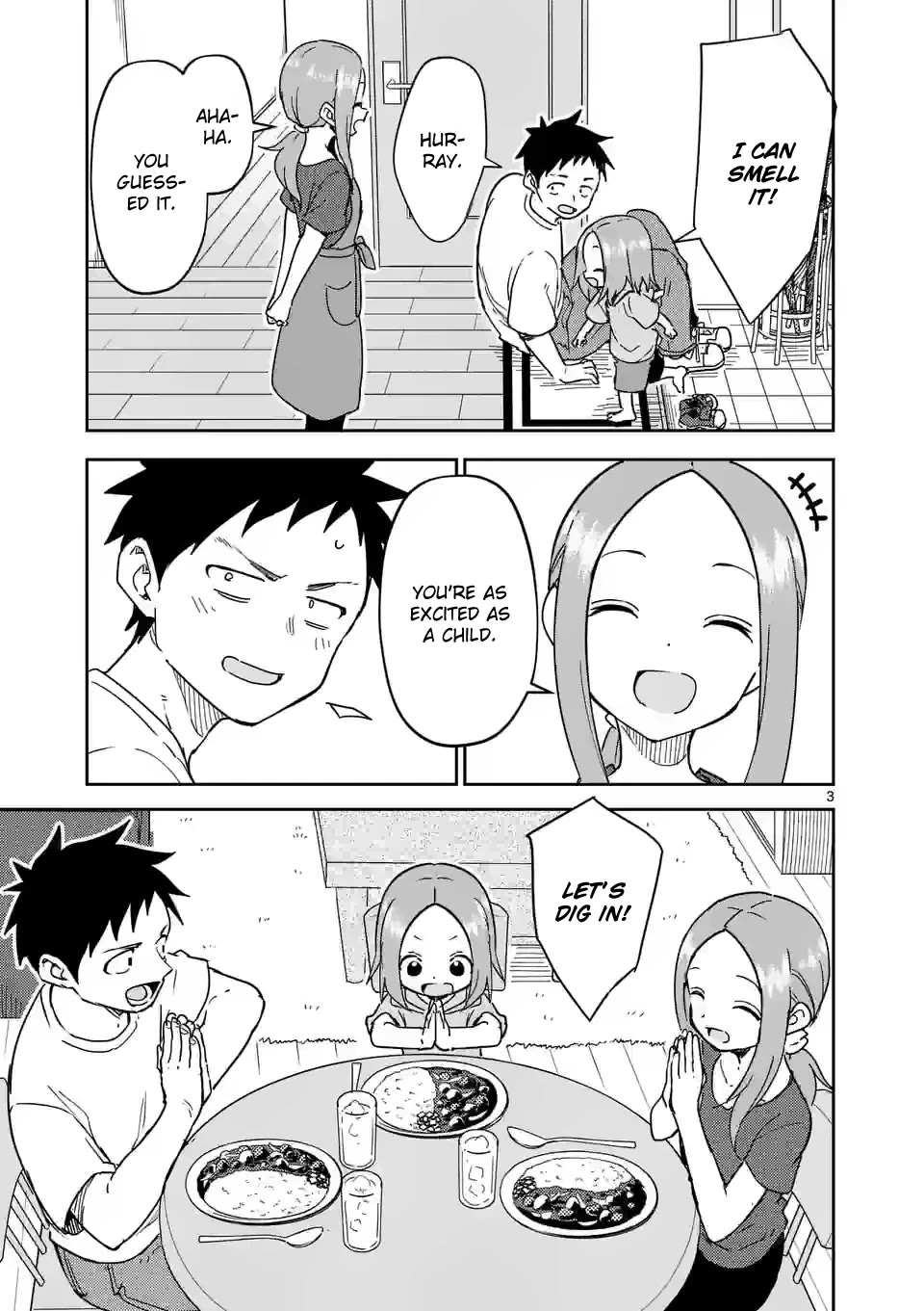 Karakai Jouzu no (Moto) Takagi-san Chapter 293 page 3 - Chapter 293
