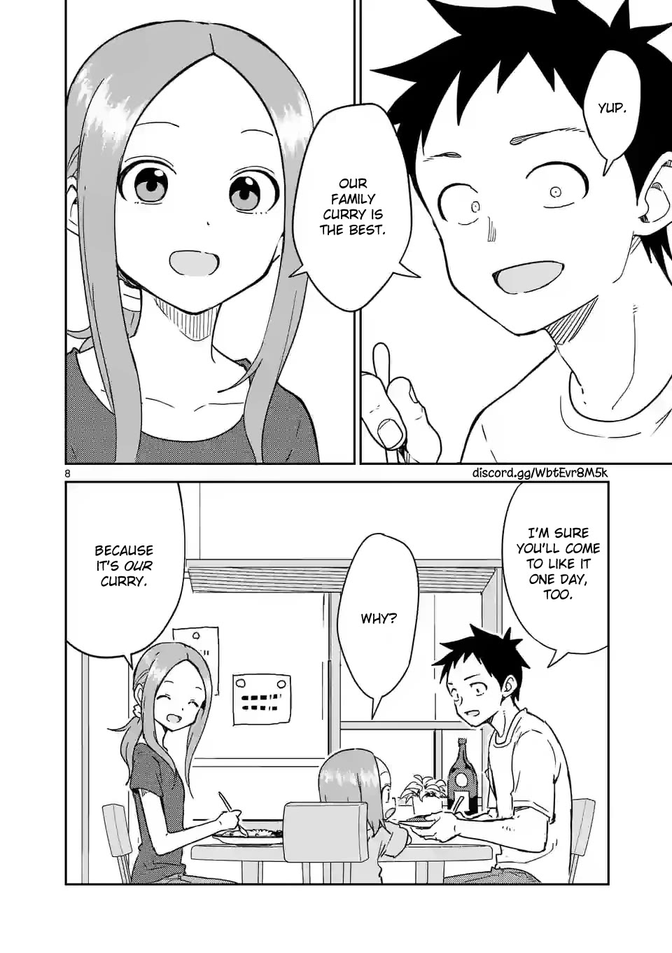 Karakai Jouzu no (Moto) Takagi-san Chapter 293 page 8 - Chapter 293