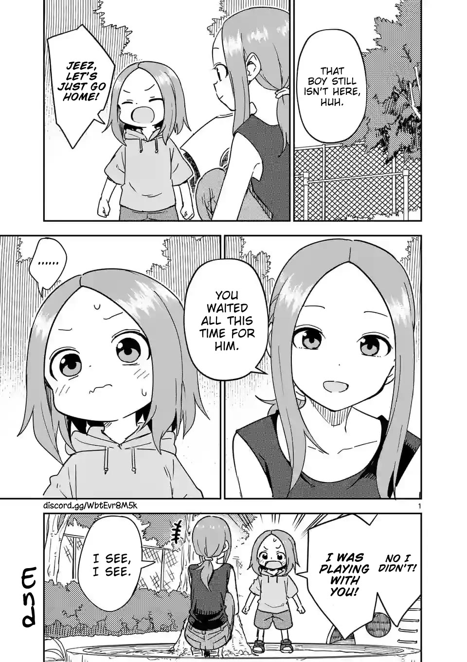Karakai Jouzu no (Moto) Takagi-san Chapter 294.25 page 1 - Chapter 294.25: Omake