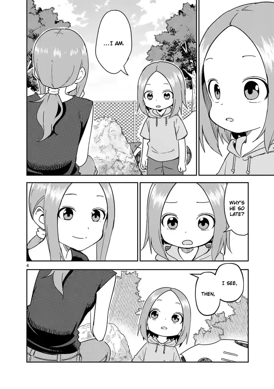 Karakai Jouzu no (Moto) Takagi-san Chapter 294 page 4 - Chapter 294