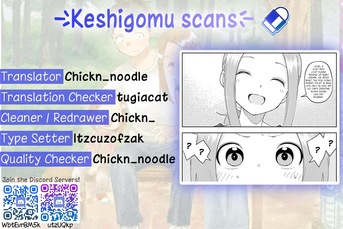 Karakai Jouzu no (Moto) Takagi-san Chapter 294 page 9 - Chapter 294
