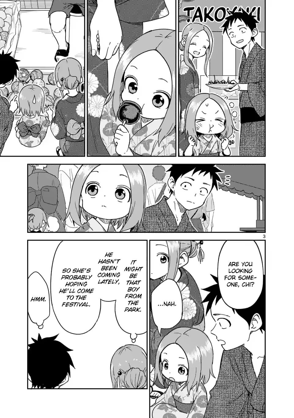 Karakai Jouzu no (Moto) Takagi-san Chapter 295 page 3 - Chapter 295