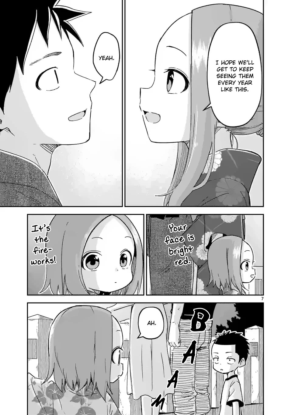 Karakai Jouzu no (Moto) Takagi-san Chapter 295 page 7 - Chapter 295