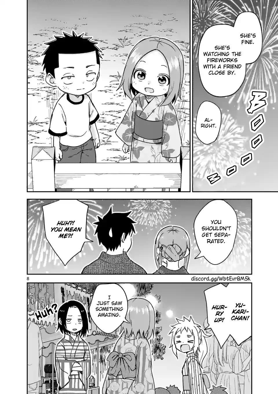 Karakai Jouzu no (Moto) Takagi-san Chapter 296 page 8 - Chapter 296