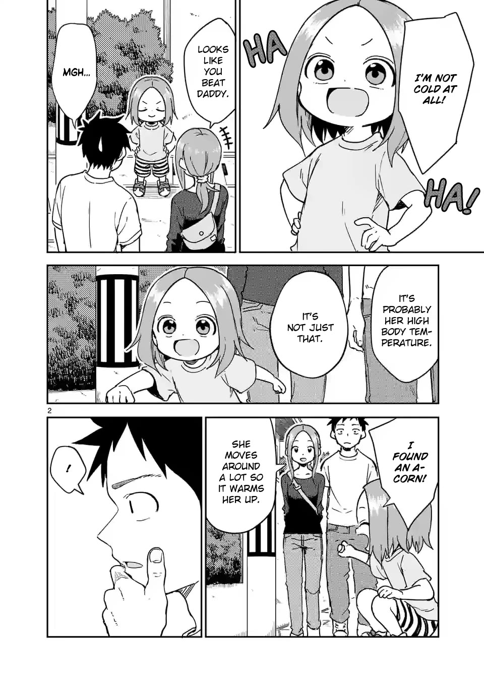Karakai Jouzu no (Moto) Takagi-san Chapter 297 page 2 - Chapter 297