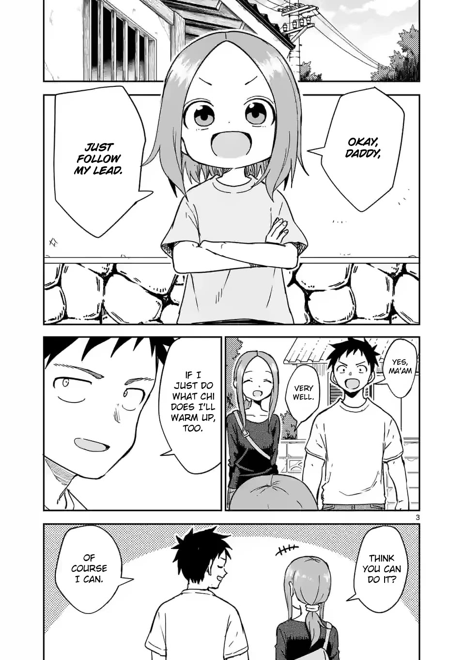 Karakai Jouzu no (Moto) Takagi-san Chapter 297 page 3 - Chapter 297