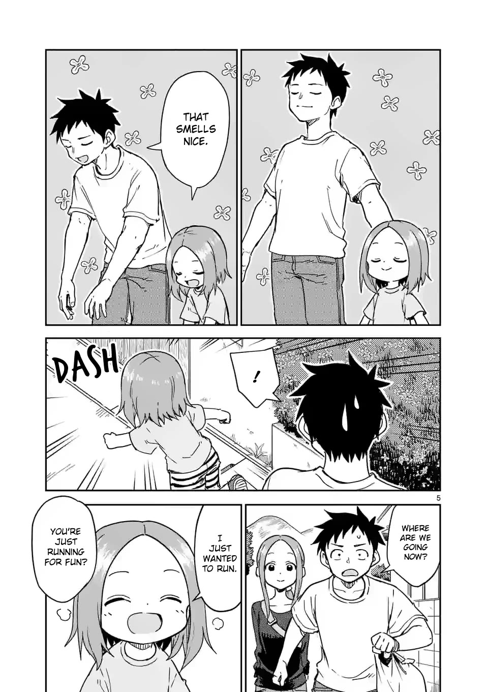 Karakai Jouzu no (Moto) Takagi-san Chapter 297 page 5 - Chapter 297