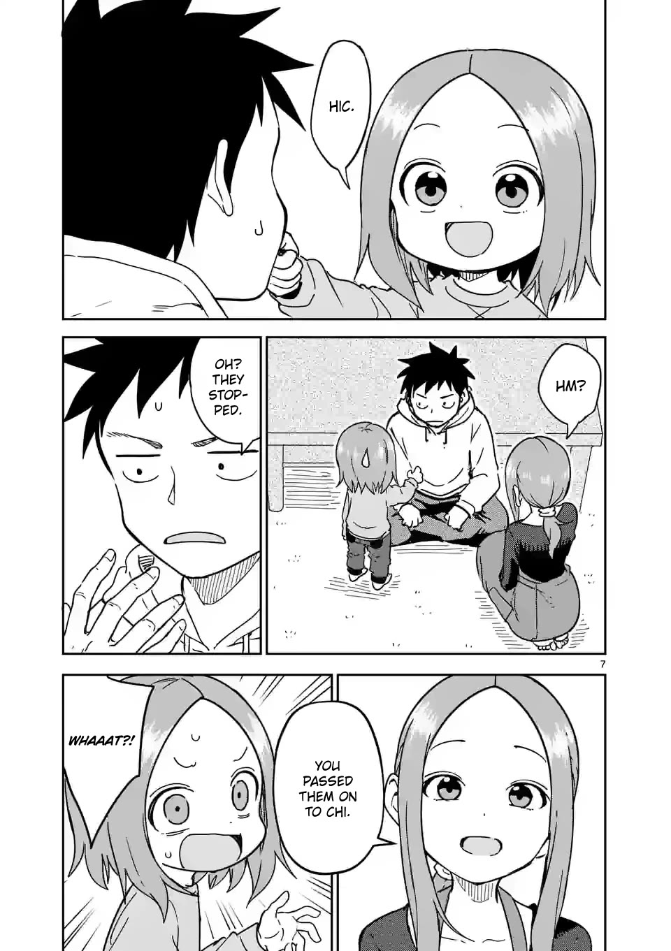 Karakai Jouzu no (Moto) Takagi-san Chapter 298 page 7 - Chapter 298