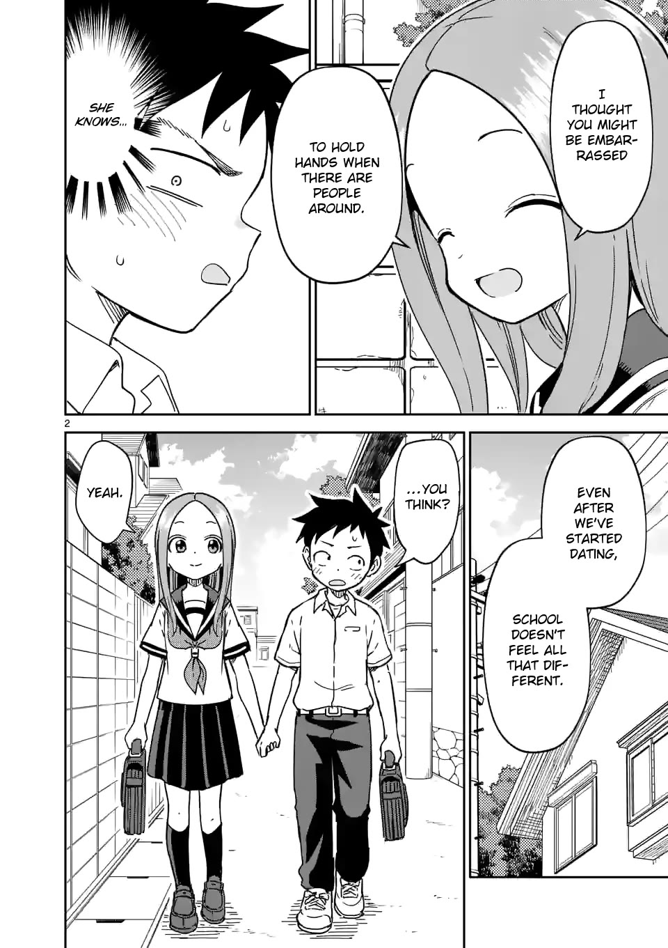 Karakai Jouzu no (Moto) Takagi-san Chapter 299 page 2 - Chapter 299