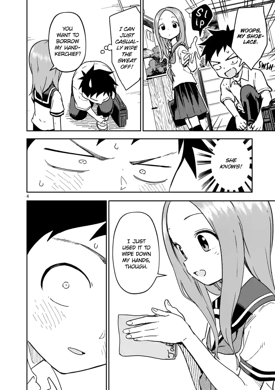 Karakai Jouzu no (Moto) Takagi-san Chapter 299 page 4 - Chapter 299